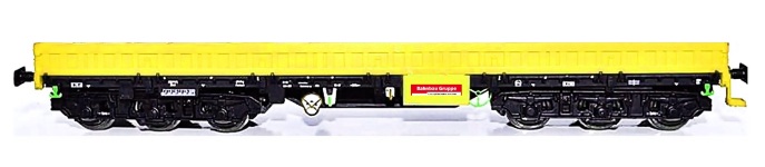 NPE Modellbau NW22177 - H0 - Bauzugwagen unbeladen, DB AG, Ep. V-VI